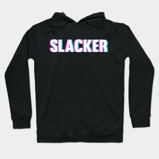 Slacker Blurry Unfocused Style Hoodie